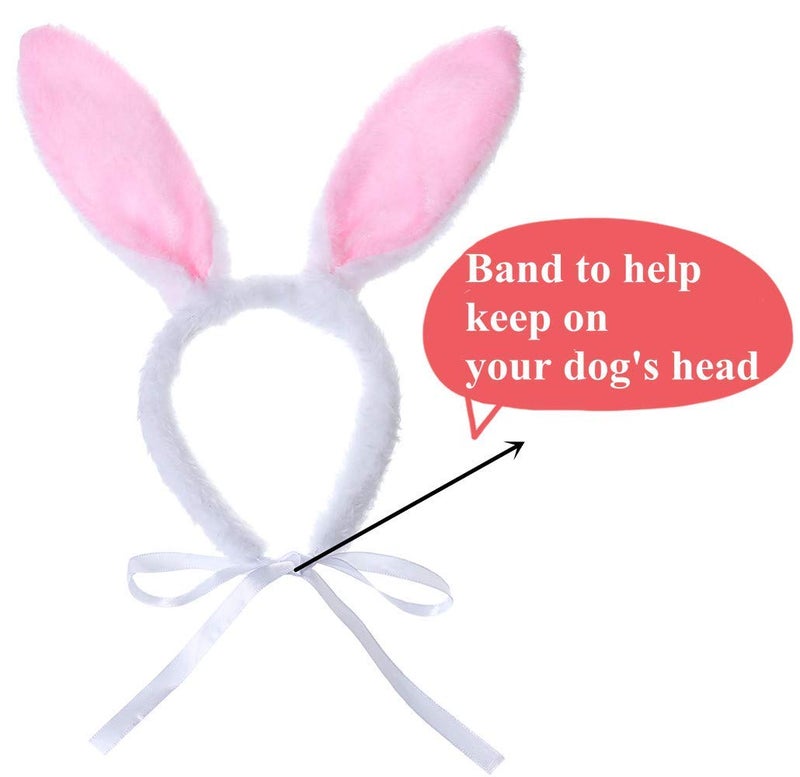 BoomBone Dog Bunny Ears and Easter Puppy Toy Kit,Doggie Easter Costume - Image 4